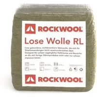 Rockwool Mineral Steinwolle Rockwool lose Steinwolle 30 l