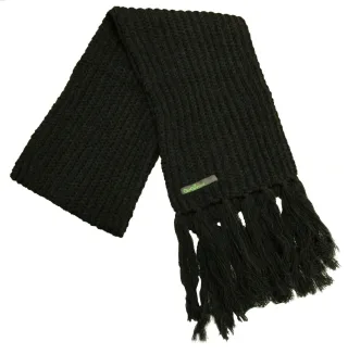 Gio-Goi-gestrickte Männerschwarzschal