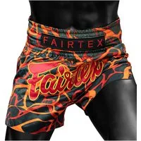 Fairtex Shorts Magna Red (1-tlg) Fairtex Magna Red Muay Thai Shorts – Energiegeladen & kampfbereit