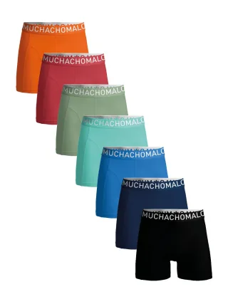 Muchachomalo Herren Boxershorts – 7 Stück – Herren Unterhosen