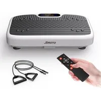 JOROTO Vibrationsplatte JOROTO leise und rutschfeste Vibrationsplatte für zu Hause