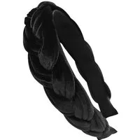 axy Haarreif Haarreif Samt Flechtoptik, Trachten geflochten Vintage Damen Haareifen Haarband