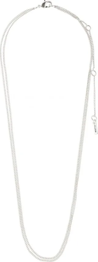 pilgrim - 2-in-1-Kette - Jojo silver - Gr. - OS