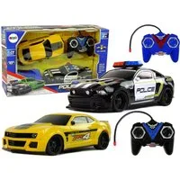 Wisam RC-Auto Cars R/C Police Pursuit Patrol Yellow Sports Car Pilots