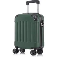 YONSLY Hartschalen-Trolley Hartschalen-Koffer Trolley 360° Rollen, robuster Reisekoffer, 4 Rollen, mit Zahlenschloss, für Business und Urlaub 46/55/66/76 cm