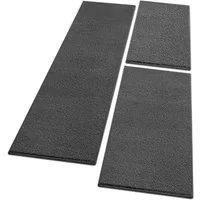 Floordirekt Hochflor-Bettumrandung Dynasty, verschiedene Farben & 3 Größen, Teppichläufer, Höhe 8.5 mm, (3-tlg), Velours