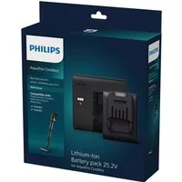 Philips XV1797/01 Staubsauger-Akku, Wechselakku + Schnellladestation für AquaTrio, 25,2 V