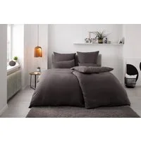 OTTO home Bettwäsche Desner 100% Microfaser, extra weich, allergikerfreundlich, Microfaser, 3 teilig, Premium Qualität, uni, schnell trocknend, pflegeleicht, ab 135x200 cm