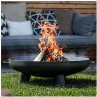 Czaja Feuerschale Czaja® Feuerschale Coburg Ø 80 cm mit Wasserablaufbohrung, stabil verschweißt