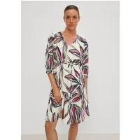 comma Minikleid Kleid Kleid mit Allover-Print