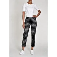 ROBELL Stretch-Hose BELLA Bengaline Punkte Print ein echter Hingucker !!! Punkte Print ° ° °