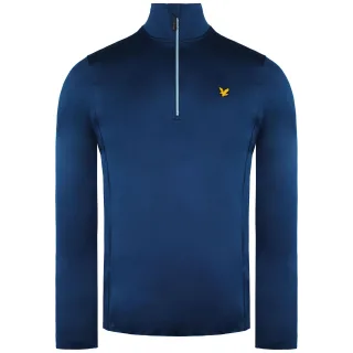 Lyle & Scott Technical Golf Herren Midlayer blau