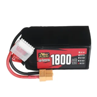 ZOP Power 22.2V 1800mAh 120C 6S LiPo Battery XT60 Plug for RC Drone
