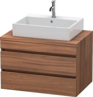 Duravit DuraStyle Konsolenwaschtischunterbau wandhängend Nussbaum Matt 800x548x512 mm - DS531707979 DS531707979