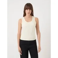 Y.A.S Tanktop YASPALOMA TANK TOP NOOS mit Satinpaspel