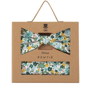 prince bowtie - Set Fliege + Einstecktuch mint - Gr. - OS