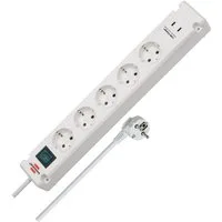 Brennenstuhl Bremounta H05VV-F3G1,5 3m 5-fach mit 2 USB-C-Ladebuchsen Steckdosenleiste (USB-Anschlüsse, Kabellänge 3 m)
