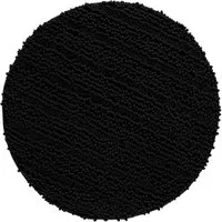 Wecon home Basics Badematte Benno, Höhe 22 mm, Polyester, rund, waschbar, rutschfest, sehr weich, strapazierfähig, Chenille, robust