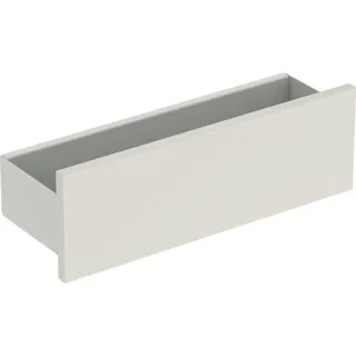 Geberit Smyle Square Wandablage mit einer Tür, 45x14,8x14,3cm, sand-grau, 500362JL1 500362JL1