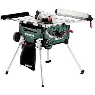 Metabo Akku-Tischkreissäge TS 36-18 LTX BL 254 mit Untergestell und Trolleyfunktion - Karton - 613025850