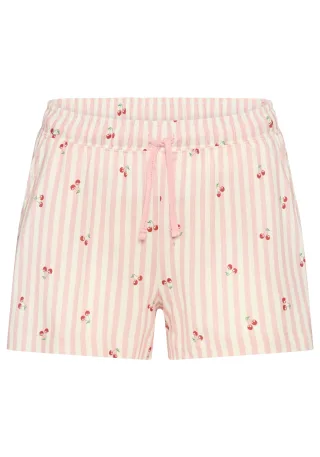 LASCANA - Vivance Dreams VD Shorts rose stripes - Gr. - 44/46