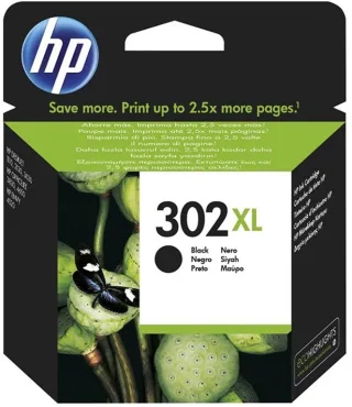 HP Ink/302XL Black Cart (Schwarz)