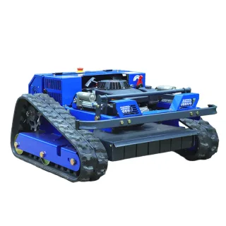 Remote Control Lawn Mower AWY-550 550mm Cutting Width Loncin 224cc Engine 45 Degree Gradeability Adjustable Cutting Heig