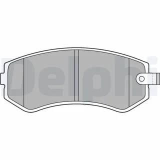 Delphi Bremsbel?ge vorne Nissan 200sx Almera Patrol