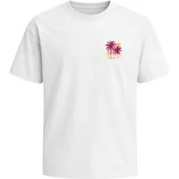 Neverless Oversize-Shirt Herren T-Shirt - Design Palms Summer - Oversized Relaxed Fit mit Print