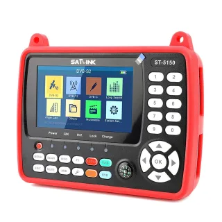 Satlink ST-5150 DVB-S2 +DVB-C+DVB-T2 Combo MPEG4 h.265 SatelliteFinder Meter H.265 HEVC MPEG-4 QPSK 8PSK 16APSK