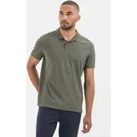 camel active Poloshirt aus nachhaltigem Baumwollmix Kurzarm Shirts_Poloshirt