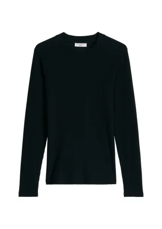 Marc OPolo DENIM - Longsleeve slim Black - Gr. - XS