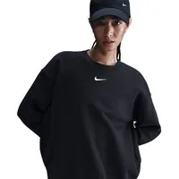 Nike Sportswear Sweatshirt W NSW PHNX FLC OS LONG CREW Oversize Passform, aus Baumwolle und Polyester, für Erwachsene