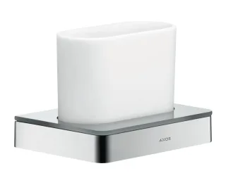Hansgrohe Zahnglas Axor Universal Accessories mit Halter chrom, 42834000 , 42834000 42834000