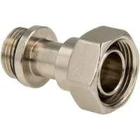 tecuro Heizkörper HeizkörperTeleskop- Ausgleichstülle, Eurokonus 3/4 Zoll x 1/2 Zoll AG