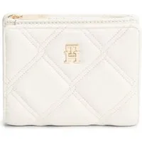 Tommy Hilfiger Geldbörse TH FEMININE BIFOLD, Damen Geldbeutel, Portemonnaie mit goldfarbenem TH-Logoelement