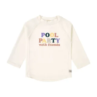 Lässig UV-Schutz Langarm Shirt, weiß 3-4 Jahre