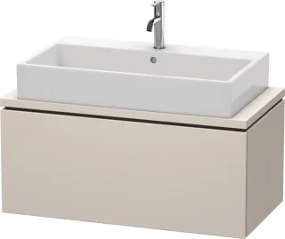 Duravit L-Cube Konsolenwaschtischunterbau wandhängend Taupe Supermatt 920x477x400 mm - LC580308383 LC580308383
