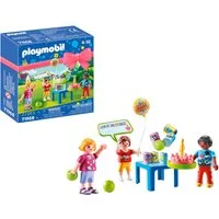 Playmobil® Kinder Geburtstagsparty (71968), Playmobil Gift Set Konstruktions-Spielset, (22 St)
