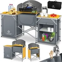KESSER Campingschrank Campingschrank, Campingküche mit Aluminiumgestell