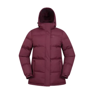 Mountain Warehouse Womens/Ladies Waterproof Padded Jacket (Burgundy)