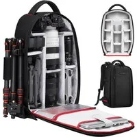 LuxusKollektion Kameratasche Fotorucksack wasserdicht Kameratasche mit Laptopfach für Canon Sony