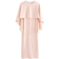 Next Maxikleid Maxikleid mit Cape (1-tlg)
