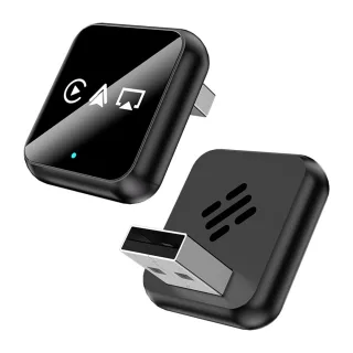 LAESD Q1AX 3 in1 Wireless CarPlay Android Auto Adapter MirrorLink /Apple Play Screen Mirroring USB Dog Bluetooth 5.0 Plu