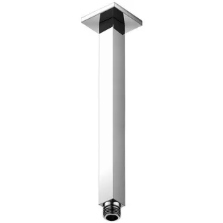 Steinberg Serie 120 Brausearm 1201581, chrom, 240 mm, eckige Rosette, zur Deckenmontage