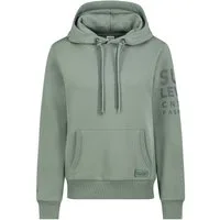 SUBLEVEL Hoodie mit Kängurutasche und Logo-Print (1-tlg) Sweat Hoodie