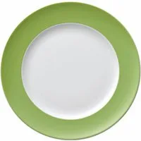 Thomas Porzellan Frühstücksteller Sunny Day Apple Green Frühstücksteller 22 cm, Teller Flach
