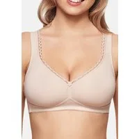 Susa Bügelloser BH Organic Cotton (1-tlg) BH ohne Bügel - Baumwolle - Schöne Details, Sorgt für sicheren Halt