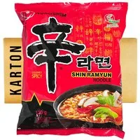 Nong Shim Fertiggericht Nong Shim Shin Ramyun Ramen Nudeln scharf 20x120g, 30 x