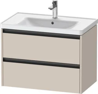 Duravit Ketho.2 Waschtischunterbau wandhängend Taupe Matt 784x455x549 mm - K25283091910000 K25283091910000